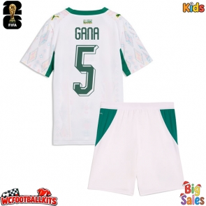 Senegal Idrissa Gueye #5 Replica Home Stadium Kit for Kids World Cup 2026 Short Sleeve (+ pants)